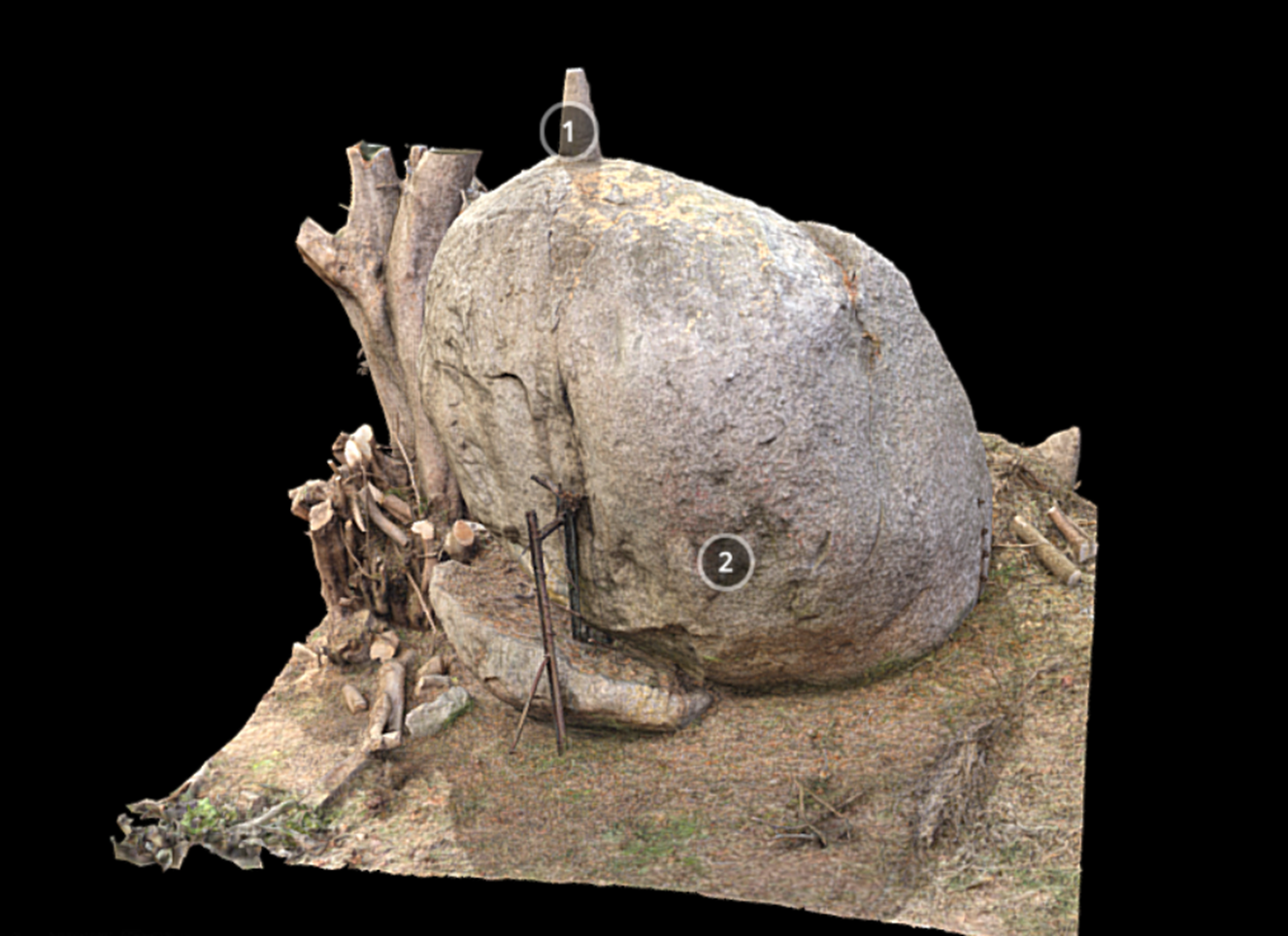 Hen_and_Chickens_Rock_South_Africa_1_3D_Model